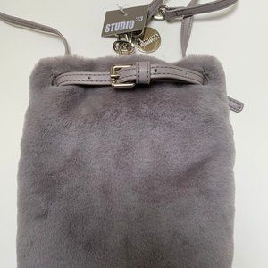 NWT Studio 33 Faux Fur Crossbody Bag